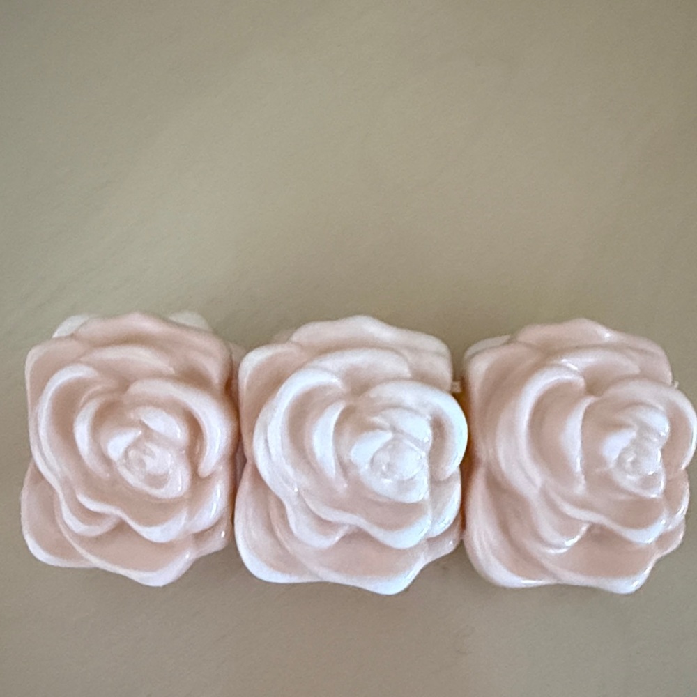 Pink Floral Bracelet